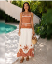 embroidery resort dress